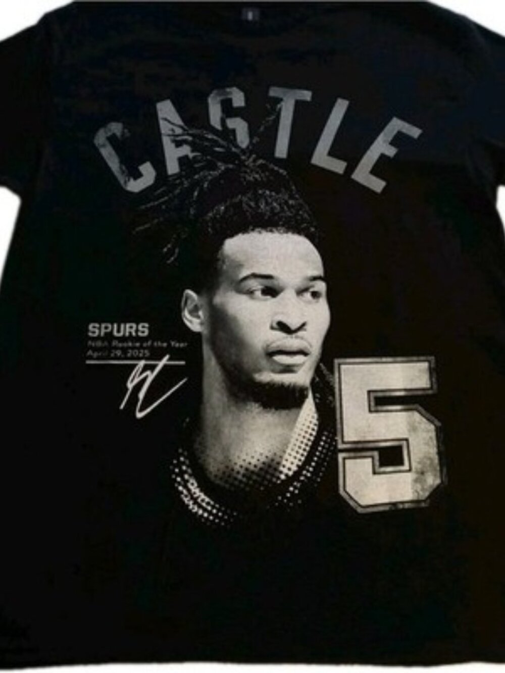 NWOT San Antonio CASTLE T-shirt, Unisex Black XL